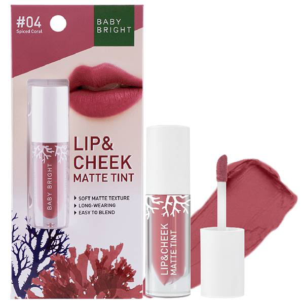 BABY BRIGHT LIP CHEEK MATTE TINT #04 