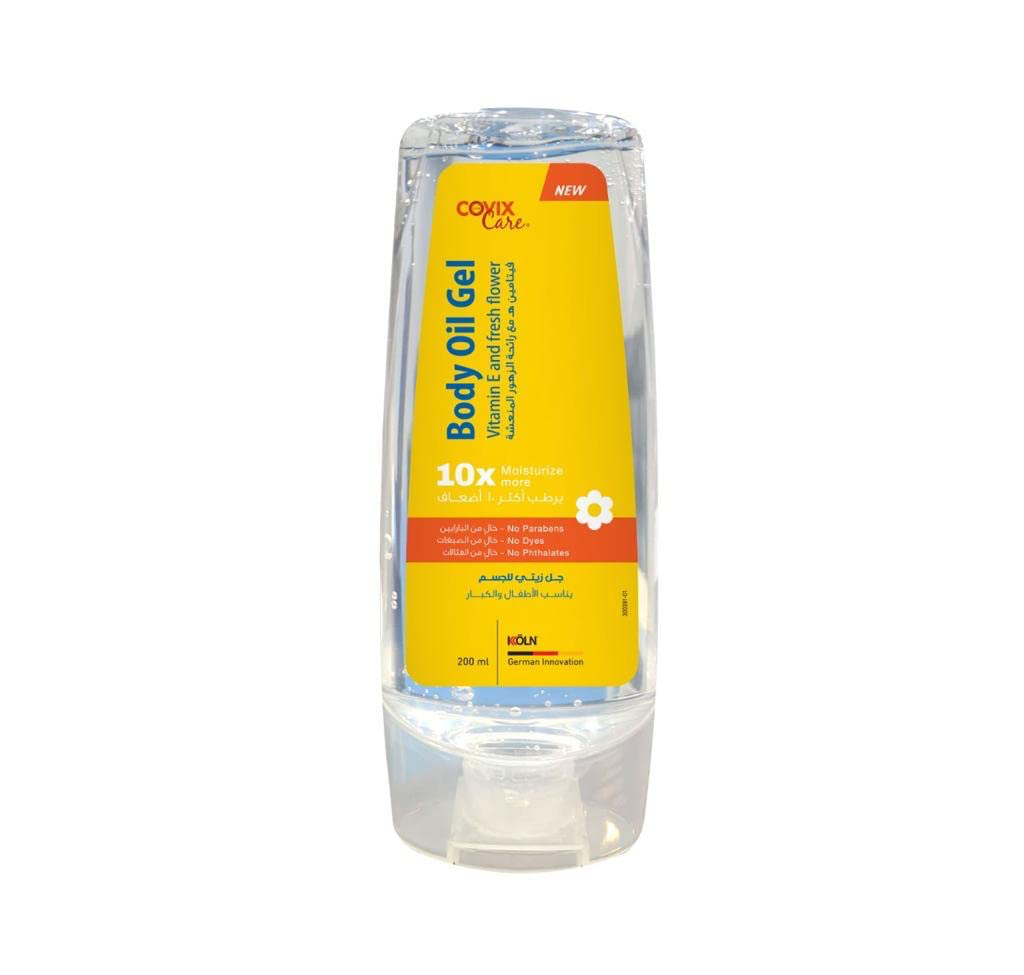 BODY OIL GEL VITAMIN E AND FRESH FLOWER 200ML
