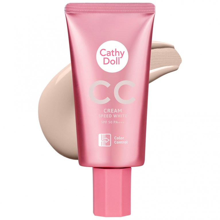 CATHY DOLL CC CREAM SPEED WHITE SPF 50ML-  #5 HONEY BG 