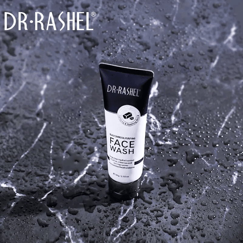 DR RASHEL FACE WASH BLACK CHARCOAL 100G 