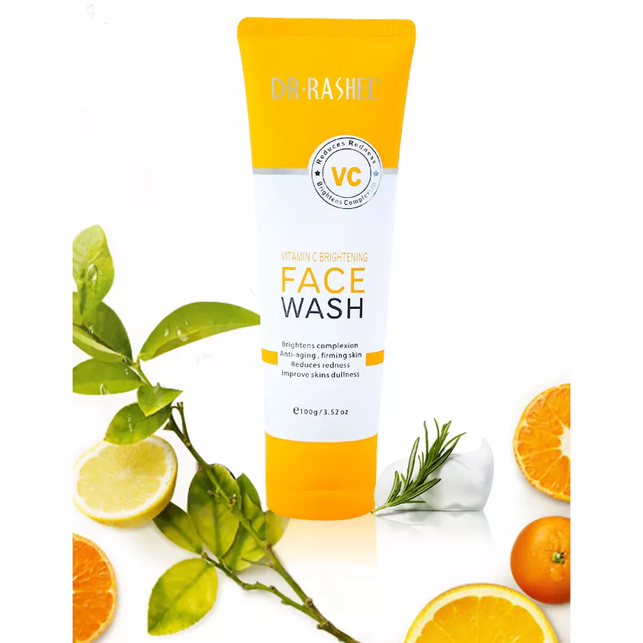 DR RASHEL FACE WASH VIT C BRIGHTENING 100G 