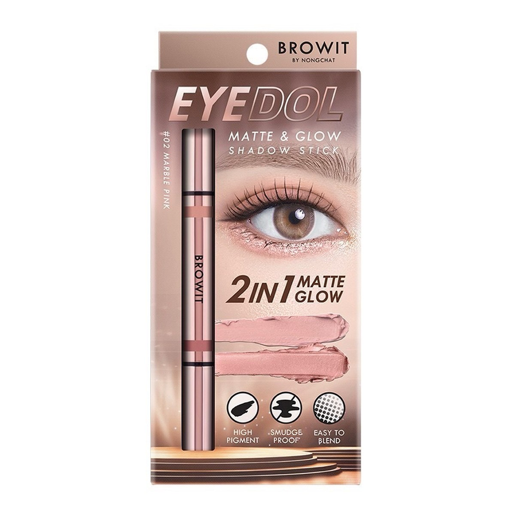 EYEDOL MATTE GLOW SHADOW STICK #02 MARBLE