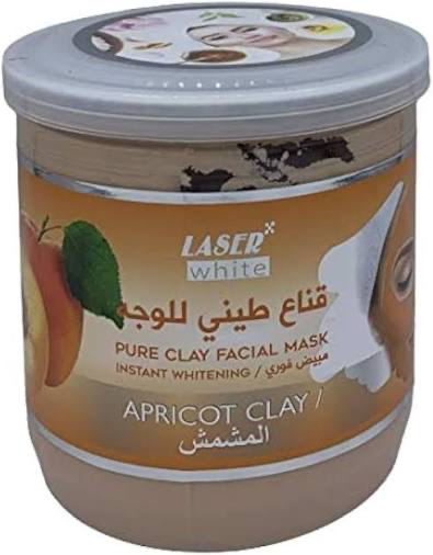 LASER WHITE CLAY FACIAL MASK PAPAYA 400ML 00510