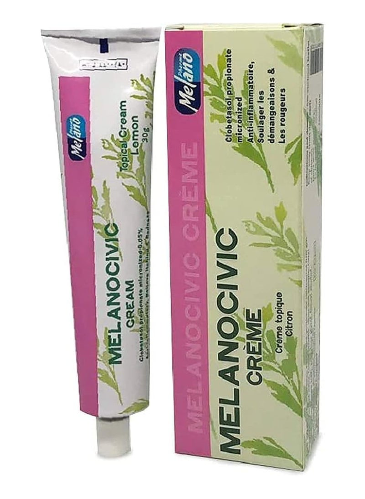 MELANOCIVIC CREME TOPIQUE CREAM LEMON 30GM 