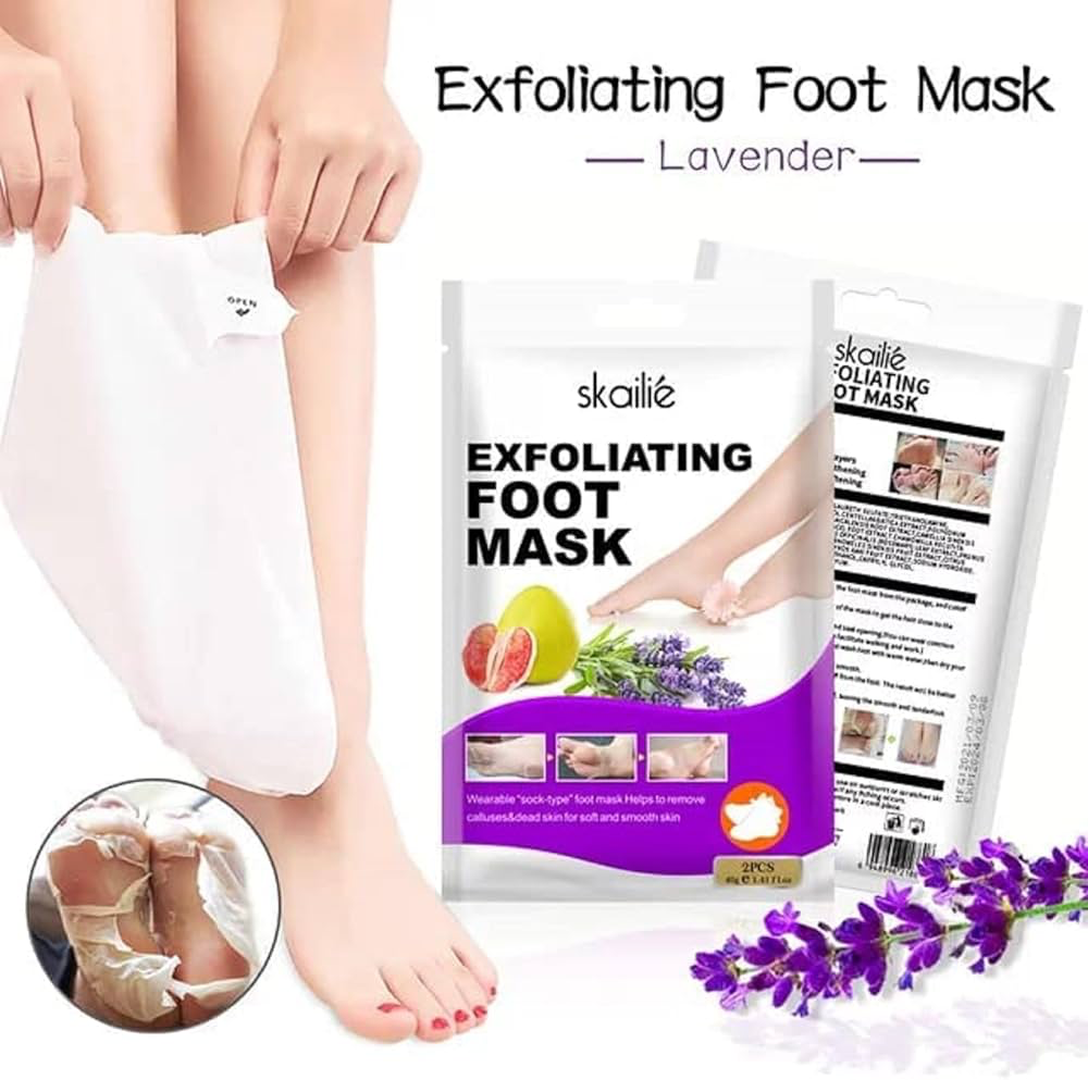 SKAILIE EXFOLIATING FOOT MASK 40G 