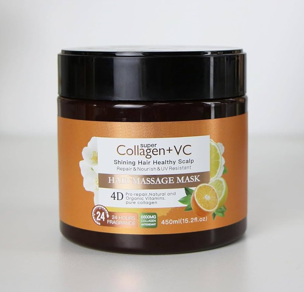 SUPER COLLAGEN+VC ORANGE HAIR MASK 450ML 00368