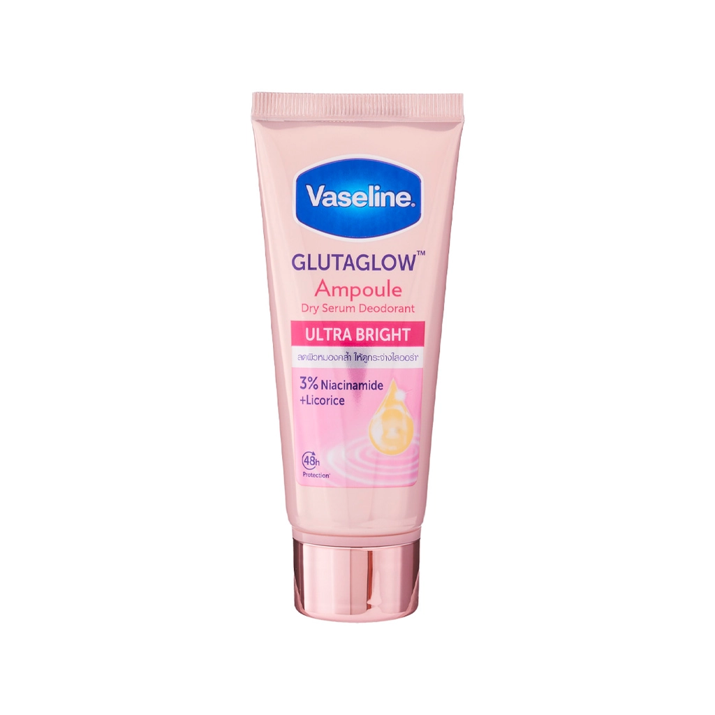 VASELINE GLUTAGLOW AMPOULE DRY SERUM DEODRANT ULTRA BRIGHT 45ML 