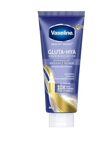 VASELINE HEALTHY BRIGHT GLUTA HYA SERUM BURST LOTION  RADIANCE REPAIR 300ML 