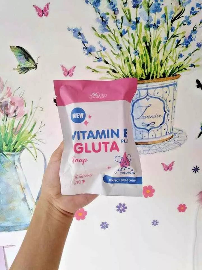 VITAMIN E GLUTA PLUS SOAP 80G 