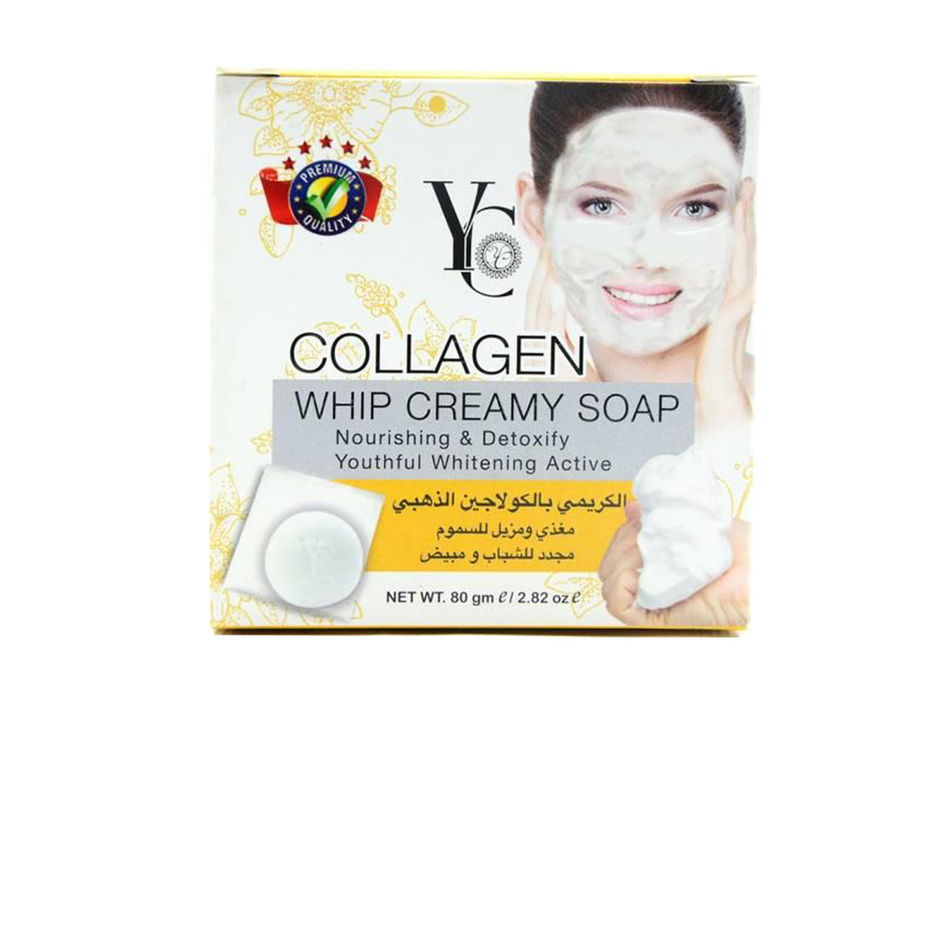 YC COLLAGEN WHIP CREAMY SOAP 80G 