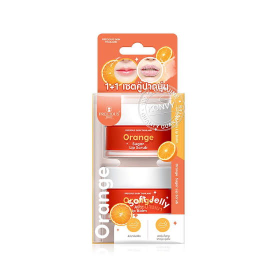 PRECIOUS SKIN LIP BALM ORANGE 1+1