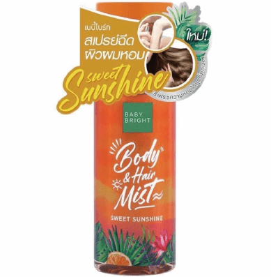 BABY BRIGHT SWEET SUNSHINE BODY HAIR MIST