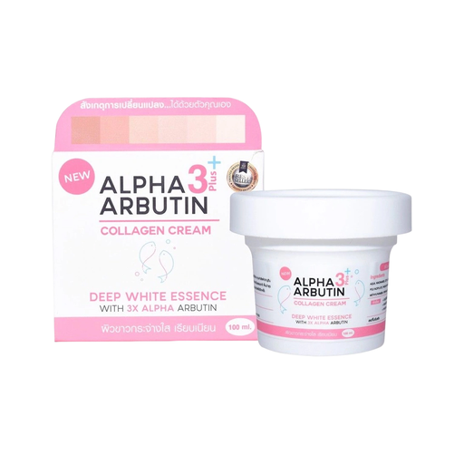 ALPHA 3PLUS ARBUTIN COLLAGEN  CREAM 100G