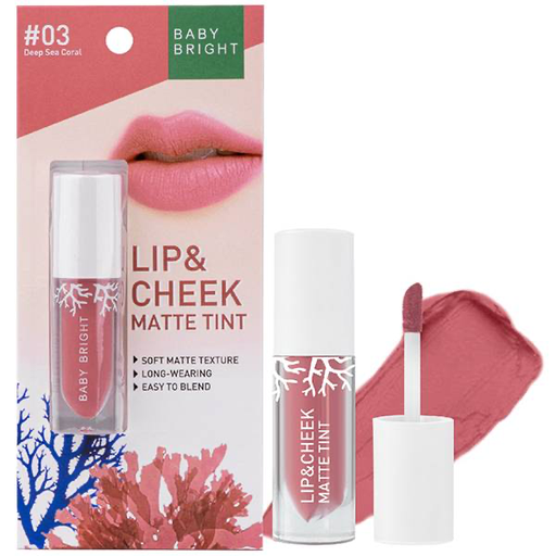 BABY BRIGHT LIP CHEEK MATTE TINT #03 
