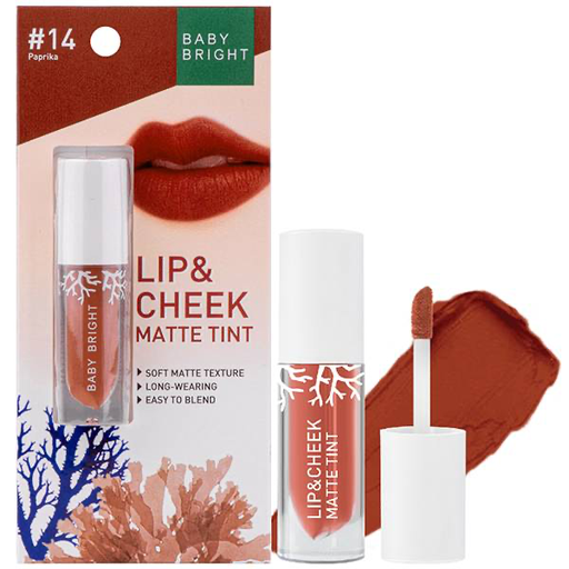 BABY BRIGHT LIP CHEEK MATTE TINT #14 