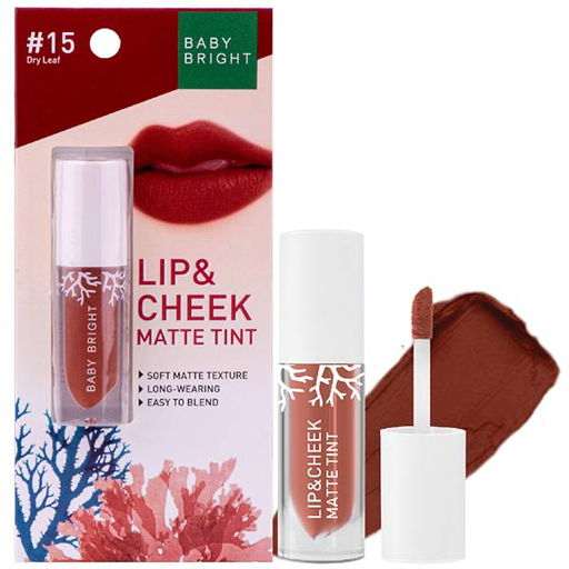 BABY BRIGHT LIP CHEEK MATTE TINT #15 