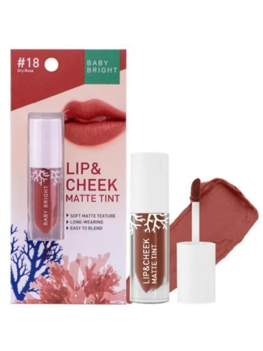BABY BRIGHT LIP CHEEK MATTE TINT #18 