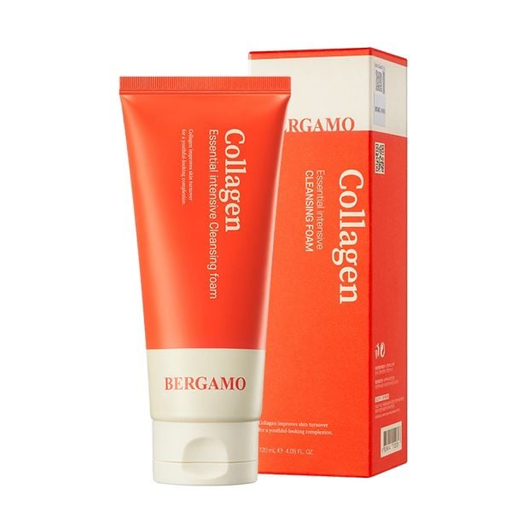 BERGAMO COLLAGEN ESSENTIAL INTENSIVE CLEANSING FOAM 120ML 00385
