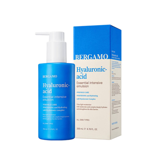 BERGAMO HYALURONIC ACID ESSENTIONAL INTENSIVE EMULSION 200ML 00383