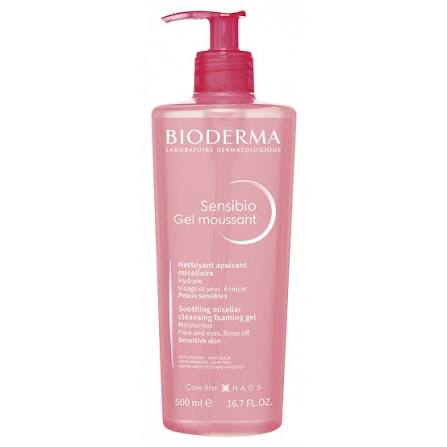 BIODERMA SENSIBIO GEL MOUSSANT SENSITIVE SKIN 500ML 00144