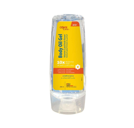 BODY OIL GEL VITAMIN E AND FRESH FLOWER 200ML