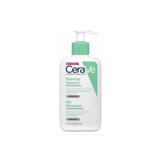 CERAVE FOAMING CLEANSER FOR NORMAL TO OILY SKIN 236ML 00206