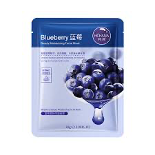 HCHANA BLUEBERRY MOSTI FACIAL MASK 30G 00738