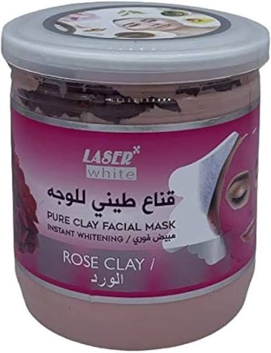 LASER WHITE CLAY FACIAL MASK CUCUMBER 400ML 00539