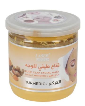 LASER WHITE CLAY FACIAL MASK TERMERIC 400ML 00509