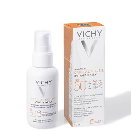 VICHY CAPITAL SOLEIL UV-AGE DAILY 50+SPF 40ML 00152